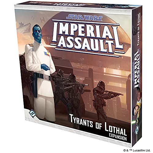 Star Wars Imperial Assault Board Game Tyrants of Lothal EXPANSION | Strategy Game | Battle Game for Adults and Teens | Ages 14+ | 1-5 Players | Avg. Playtime 1-2 Hours | Made by Fantasy Flight Games