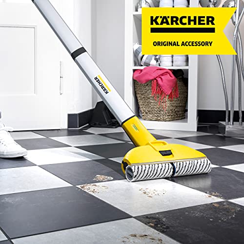 Karcher FC Floor Cleaner Microfiber Stone Replacement Roller - 2-Pack, Black