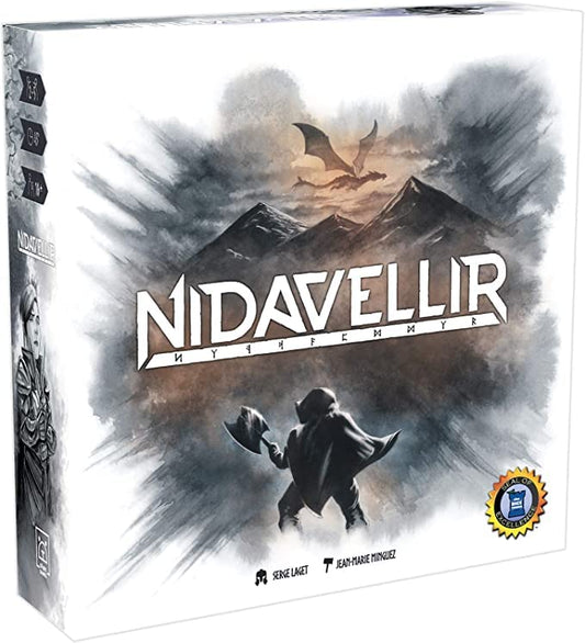 GRRRE GAMES Nidavellir Base Game | Strategy Game for Teens and Adults | Ages 10+ | 2 to 5 Players | 45 Minutes