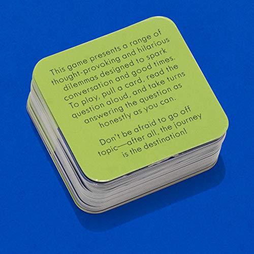 After Dinner Amusements: Which Would You Choose?: 50 Amusing Dilemmas (Dinner Party Conversation Card Game for Adults and Family, Gift for Host or Hostess)