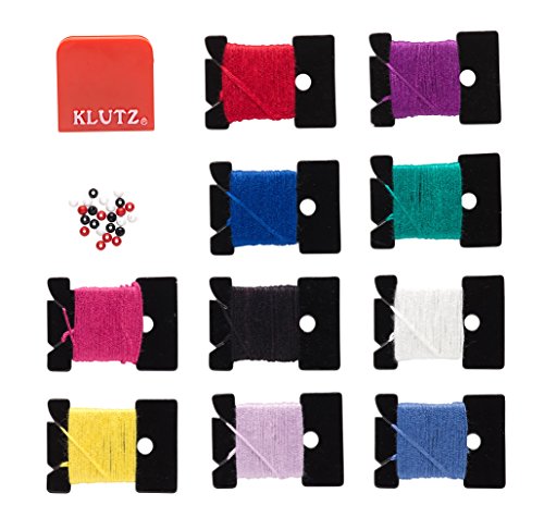 Klutz Friendship Bracelets Craft Kit Multicolored, 10.5' Length x 0.69' Width x 9' Height