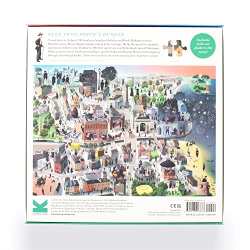 Laurence King The World of James Joyce 1000 Piece Puzzle