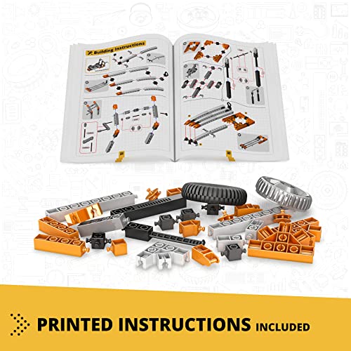 Engino- STEM Toys, Mechanics: Wheels, Axles and Inclined Planes, Construction Toys for Kids 9+, Fun Educational Toys, Gifts for Boys and Girls (14 Model Options)