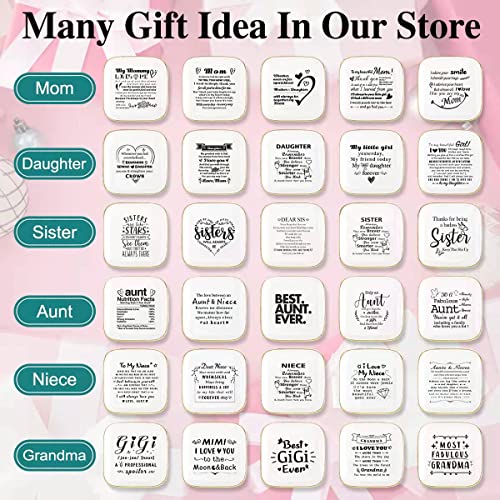 To My Daughter Saying Ceramic Ring Dish Decorative Jewelry Tray for Daughter, Unique Daughter Birthday Christmas Meaningful Gifts for Daughter from Mom - I Have Always Loved You