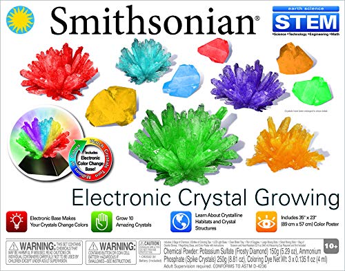 Smithsonian Electronic Crystal Growing 35x23 inch