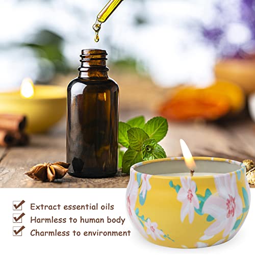 Scented Candles Gifts for Women, 12 Pack Candles for Home Scented, 2.5 Oz Jar Candle Gifts Set with Strongly Fragrance Essential Oils for Bath, Stress Rel