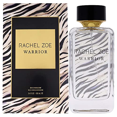RACHEL ZOE Warrior Eau de Parfum Spray, Perfectly Balanced Feminine Perfume for Women, Awaken the Senses with a Lasting Signature Designer Scent, 3.4 Fl Oz