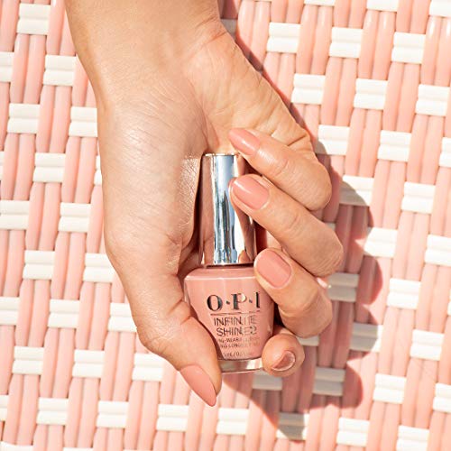 OPI Infinite Shine 2 Long-Wear Lacquer, I’m an Extra, Pink Long-Lasting Nail Polish, Hollywood Collection, 0.5 fl oz