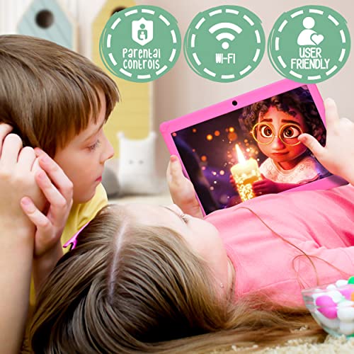 Pyle 10.1” Kids Tablet w/Stylus Pen - 10.1-Inch Tablet w/ 1080p HD Display, Dual Camera, WiFi Compatibility, Quad-Core Processor, 1GB RAM, 8GB Storage, Kid-Proof Cover : Electronics