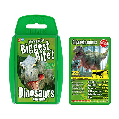 Dinosaurs Top Trumps Card Game