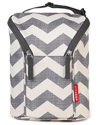 Skip Hop Baby Bottle Bag, Grab and Go, Chevron