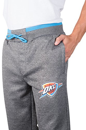 Ultra Game NBA Men's Soft Fleece Active Jogger Sweatpants