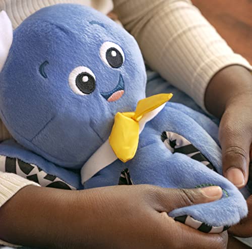 Baby Einstein Octoplush Musical Octopus Stuffed Animal Plush Toy, Age 3 Month+, Blue, 11'