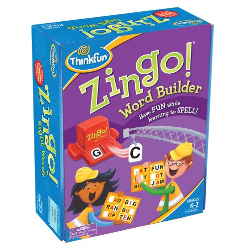 ThinkFun Zingo Word Builder Early Reading- Award Winning Game for Pre-Readers and Early Readers