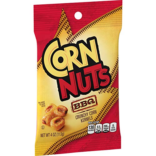 Corn Nuts BBQ Crunchy Kernels 4 Oz Bags, Barbecue, 48 Oz, Pack of 12