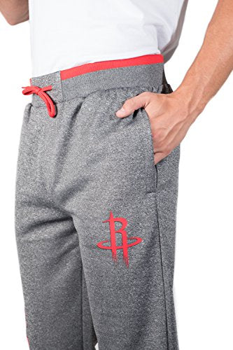 Ultra Game NBA Men's Soft Fleece Active Jogger Sweatpants