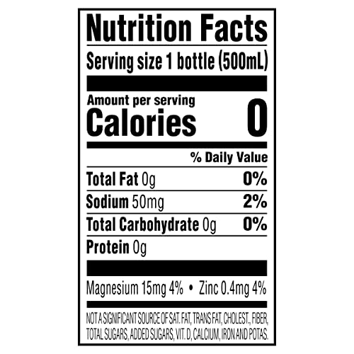 Splash Blast, Wild Berry Flavored Water, Zero Sugar, with Electrolytes, 16.9 Fl Oz, 6 Pack