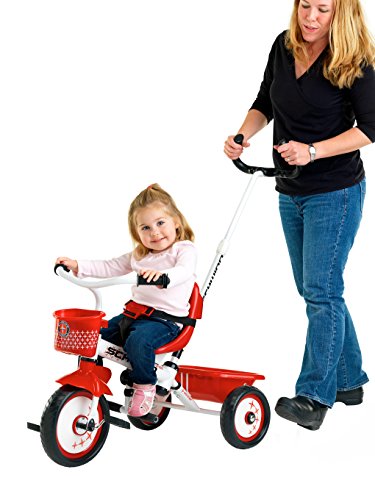 Schwinn Easy Steer Tricycle, Red/White, 8'