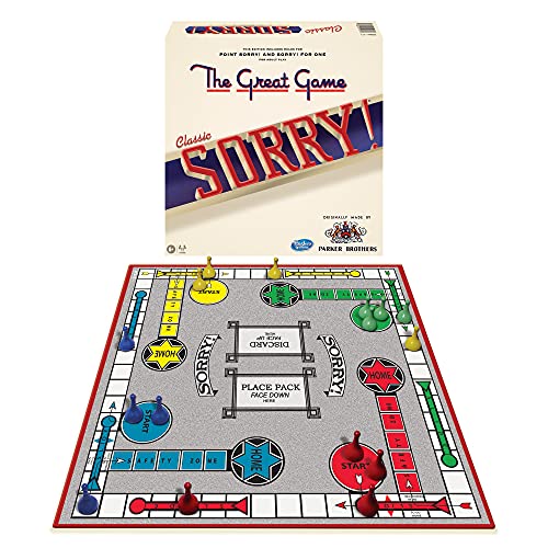 Winning Moves Games Sorry Classic Edition Board Game, Multicolor
