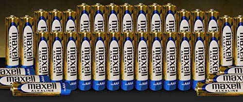 Maxell 723815 AAA Performance Long Lasting Alkaline Batteries - 36 Pack, Computer
