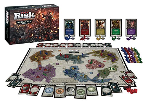 Board Game Based on Warhammer 40k from Games Workshop | Officially Licensed Warhammer 40,000 Merchandise | Themed Risk Game
