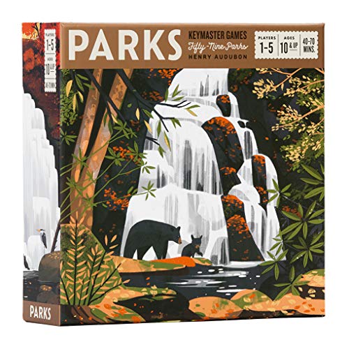 Parks Board Game, a Family and Strategy Game About Hiking, Visiting National Parks, and Making Memories by Keymaster