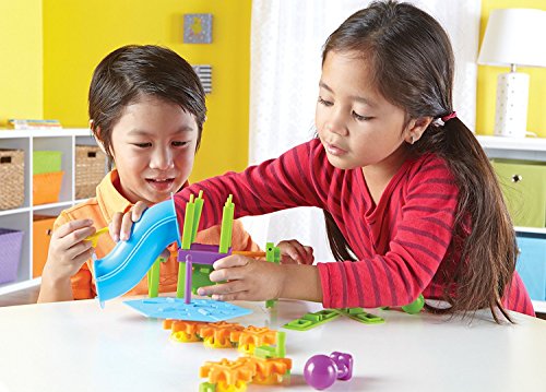 Learning Resources Playground Engineering and Design STEM Set - 104 Pieces, Ages 5+ STEM Toys for Kids, Construction Toys