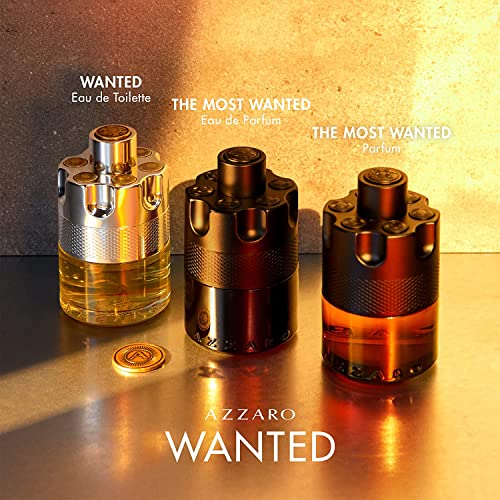Azzaro Wanted Eau de Toilette — Mens Cologne — Woody, Citrus and Spicy Fragrance, 1.6 Fl Oz