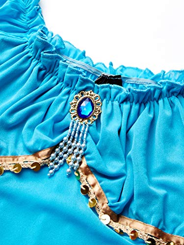 Leg Avenue womens Arabian Beauty Princess Adult Sized Costumes, Turquoise, Medium US
