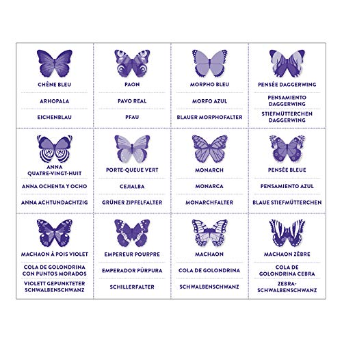 Mudpuppy Butterflies Shaped Memory Match, Multicolor