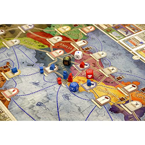 Rio Grande Games: Concordia Solitaria Expansion - Strategy Board Game Expansion to Concordia - Ages 14+, 1-2 Players, 60 Min Game Play, (RGG615)