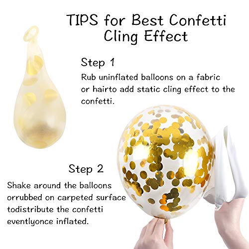 RUBFAC Navy Blue Gold Balloon Garland Arch Kit Royal Blue Gold White Balloons for Graduation Birthday Party Baby Shower Decoration