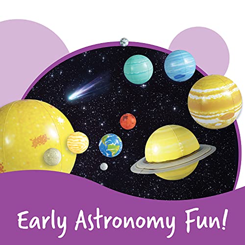 Learning Resources Giant Inflatable Solar System, Kids Solar System, Astronomy for Kids, 8 Planets, 13 Pieces, Grades K+