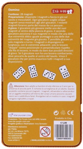 Magnetic Travel Dominoes Game - Car Games , Airplane Games and Quiet Games