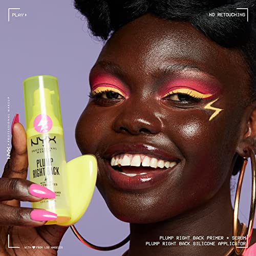 NYX PROFESSIONAL MAKEUP Plump Right Back Silicone Applicator Sponge for Face Primer