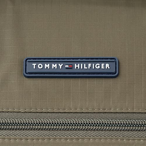 Tommy Hilfiger Men's Alexander Duffle Bag Handbag, Army Green/Black, One Size