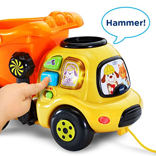 VTech Drop and Go Dump Truck Amazon Exclusive,Orange