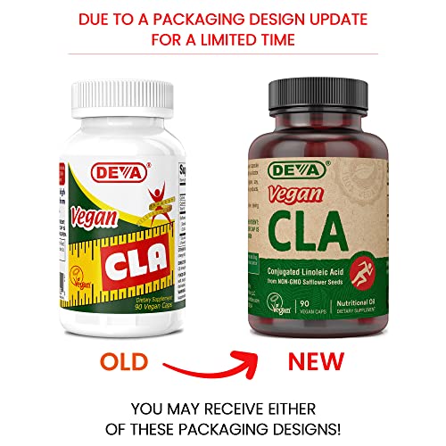 Deva Vegan Vitamins CLA, 90-Capsules