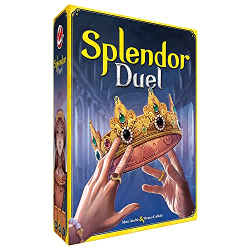 Splendor Duel Board Game - Strategy Game for Kids and Adults, Fun Family Game Night Entertainment, Ages 10+, 2 Players, 30-Minute Playtime, Made by Space Cowboys
