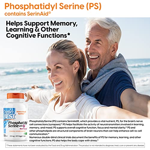 Doctor's Best Best Phosphatidyl Serine 100, 120-Count