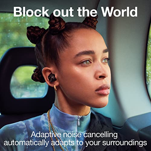 Bowers and Wilkins PI5 in-Ear True Wireless Headphones with Smart Wireless Charging (Black)