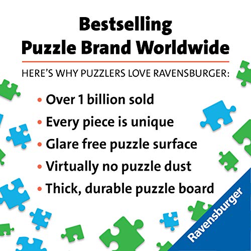 Ravensburger The Bookshop Puzzle 1000 Piece Jigsaw Puzzle for Adults – Every piece is unique, Softclick technology Means Pieces Fit Together Perfectly