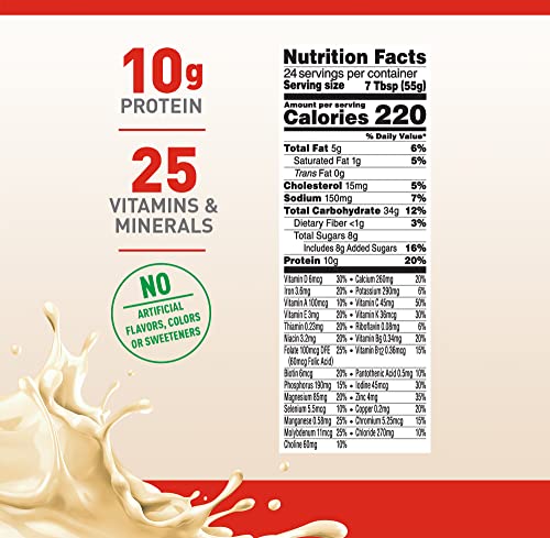 BOOST Original Balanced Nutritional Powder Drink Mix with 10g Protein and 25 Vitamins and Minerals, Very Vanilla, 14.6 Ounce