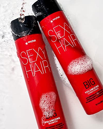 SexyHair Big Volumizing Shampoo, 10.1 Oz | Provides Moisture and Hydration | SLS and SLES Sulfate Free | All Hair Types