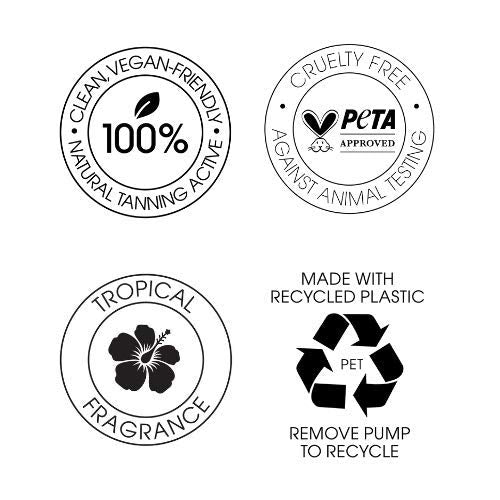 St.Tropez Fake Tan, Vitamin D Boosting Self Tan Purity Vitamins Bronzing Body Mist, Award Winning Vegan Tanning Water with Vitamin C, 100 Percent Natural Tanning Active, 200 ml