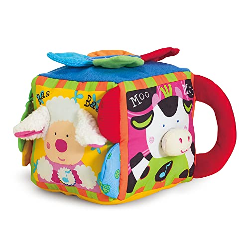 Melissa and Doug K's Kids Musical Farmyard Cube Educational Baby Toy