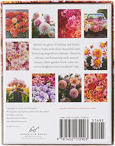 Floret Farm's Cut Flower Garden: Dahlia Notes: 20 Notecards and Envelopes (Floral Stationery, Flower Themed Blank Notecards)