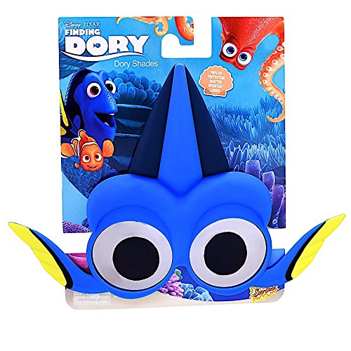 Sun-Staches boys Disney s Finding Dory Dory Character Sunglasses Instant Costume Party Favors UV400, Finding Dory, One-Size US