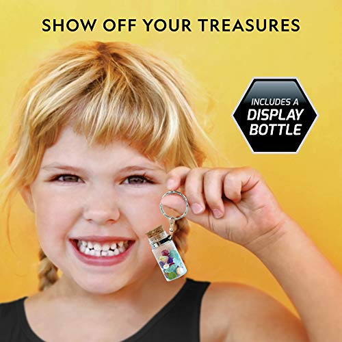 NATIONAL GEOGRAPHIC Birthstone Dig Kit - STEM Science Kit with 12 Genuine Birthstones, Includes a Real Diamond, Ruby, Sapphire, Pearl, and More, Dig Up Stunning Gemstones, Toys for Girls, Toys for Boys