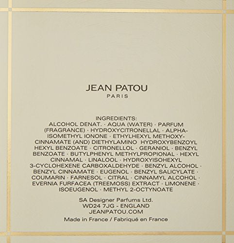 Jean Patou 1000 Eau De Toilette Natural Spray, 2.5 Fl Oz